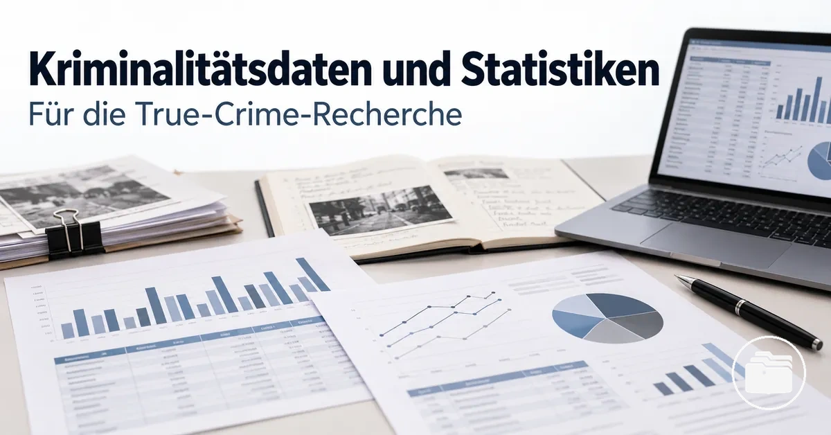 Kriminalitätsdaten und Statistiken zur Unterstützung der True-Crime-Recherche
