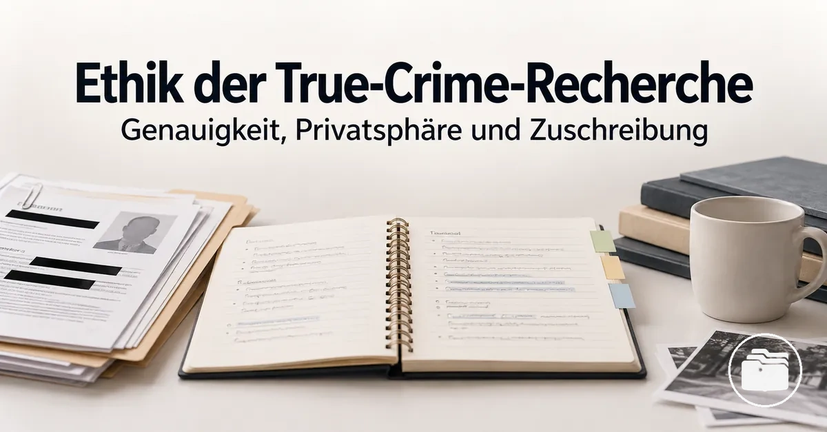 Recherchenotizen zu Privatsphäre, Zuschreibung und ethischem Umgang mit Fallinformationen