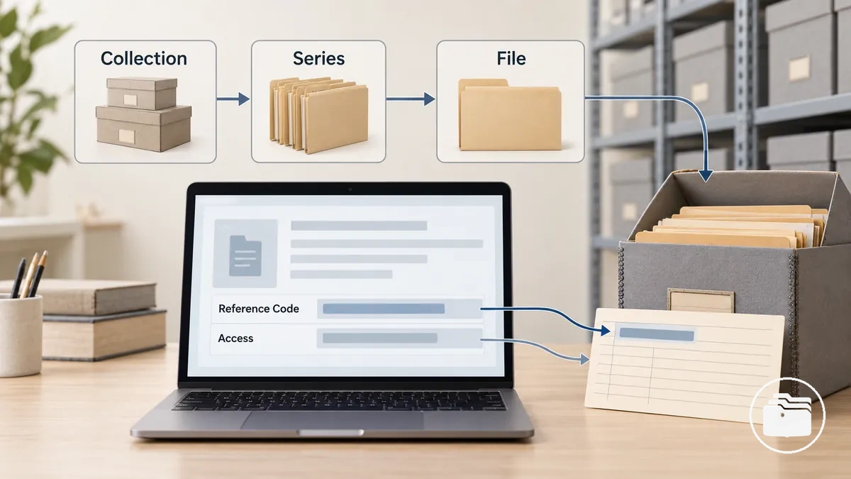 Utiliser catalogues archives instruments recherche localiser documents pertinents