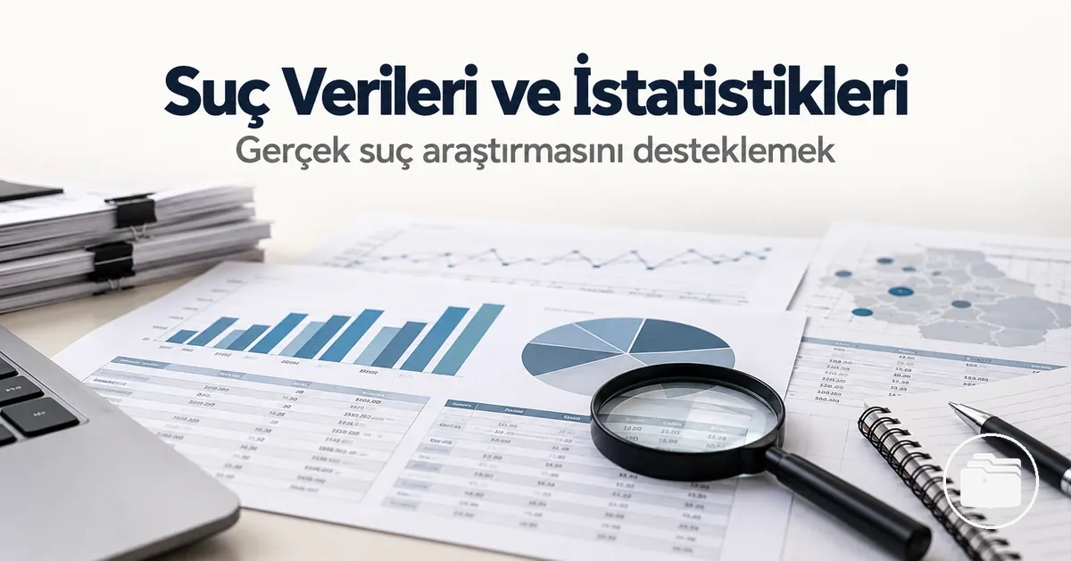 Gerçek suç araştırmasını desteklemek için kullanılan suç verileri ve istatistikleri